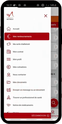 France Mutuelle - espace adhérent